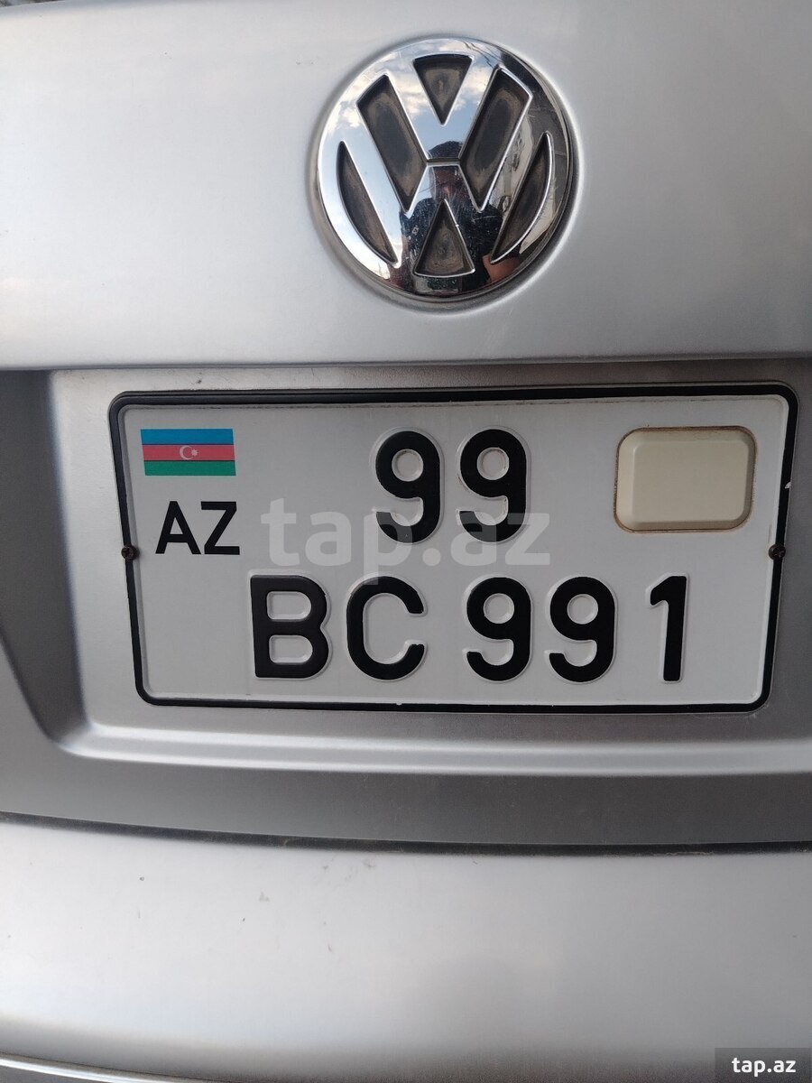 Avtomobil qeydiyyat nişanı - 99-BC-991