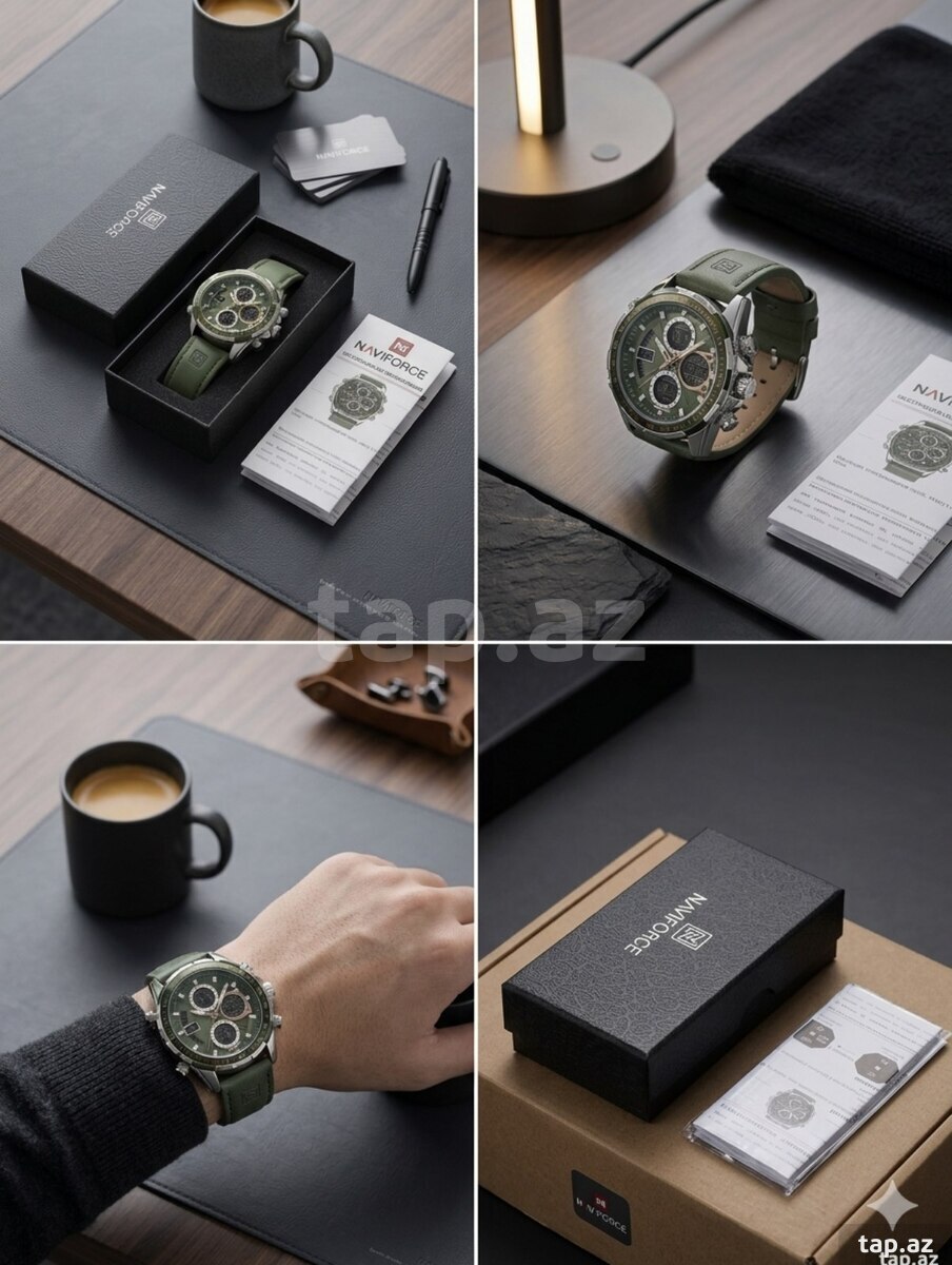 Naviforce Tactical Green qol saatı  (2)