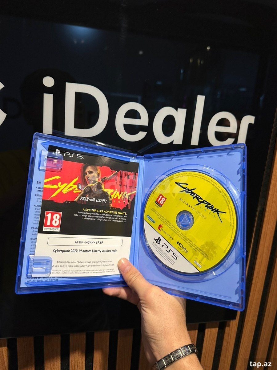 PS5 üçün Cyberpunk 2077 oyun diski (3)