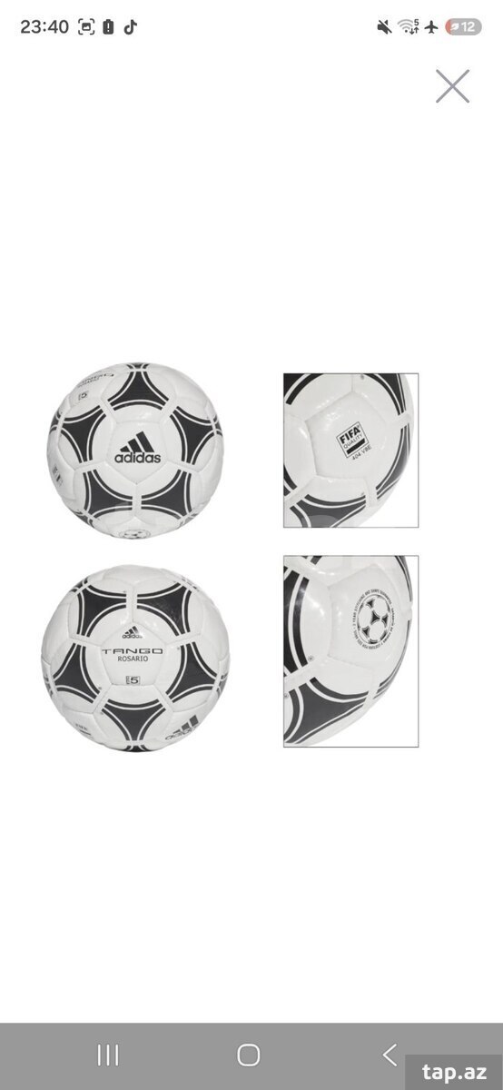 Футбольный мяч Adidas Tango Rosario
