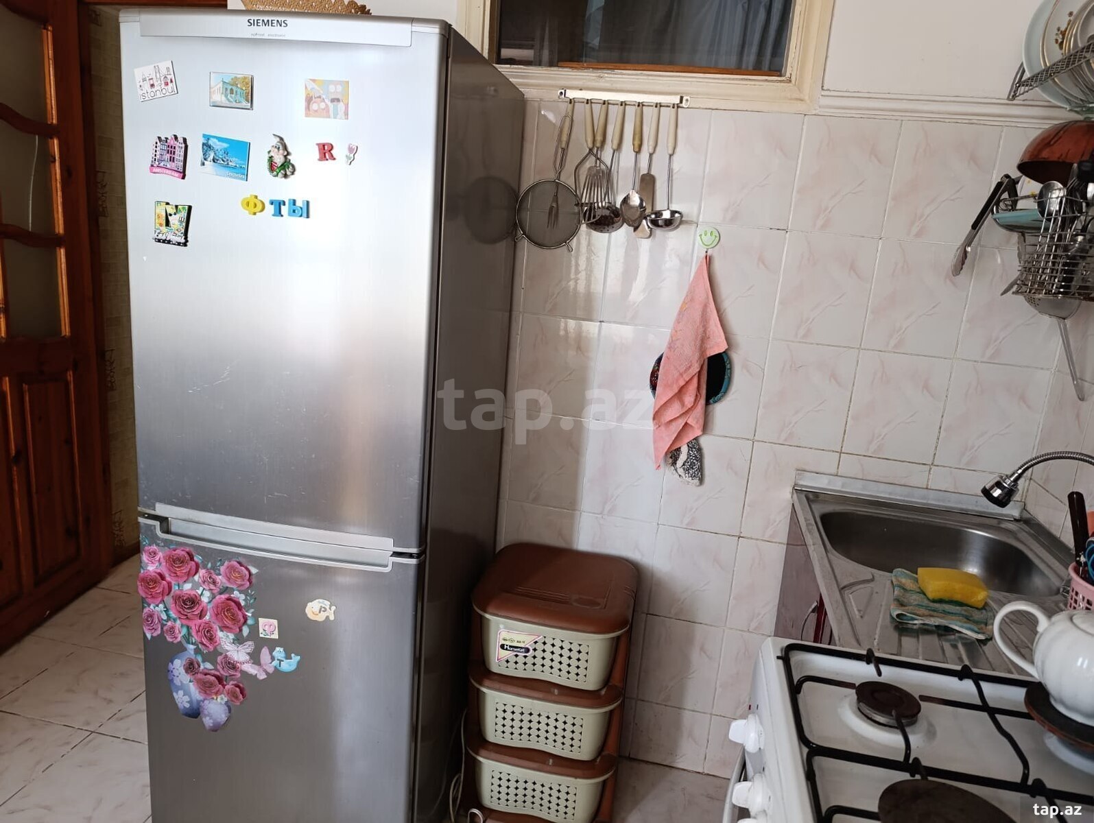 1-otaqlı mənzil kirayə verilir, Bakıxanov qəs., 40 m² (9)