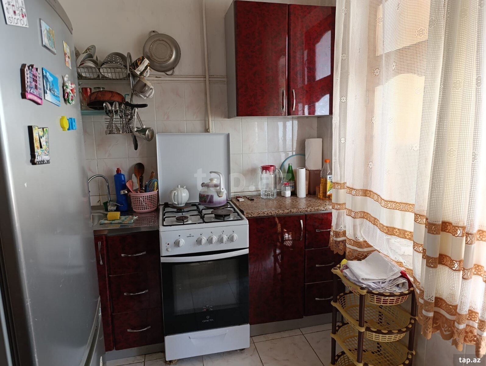 1-otaqlı mənzil kirayə verilir, Bakıxanov qəs., 40 m² (7)