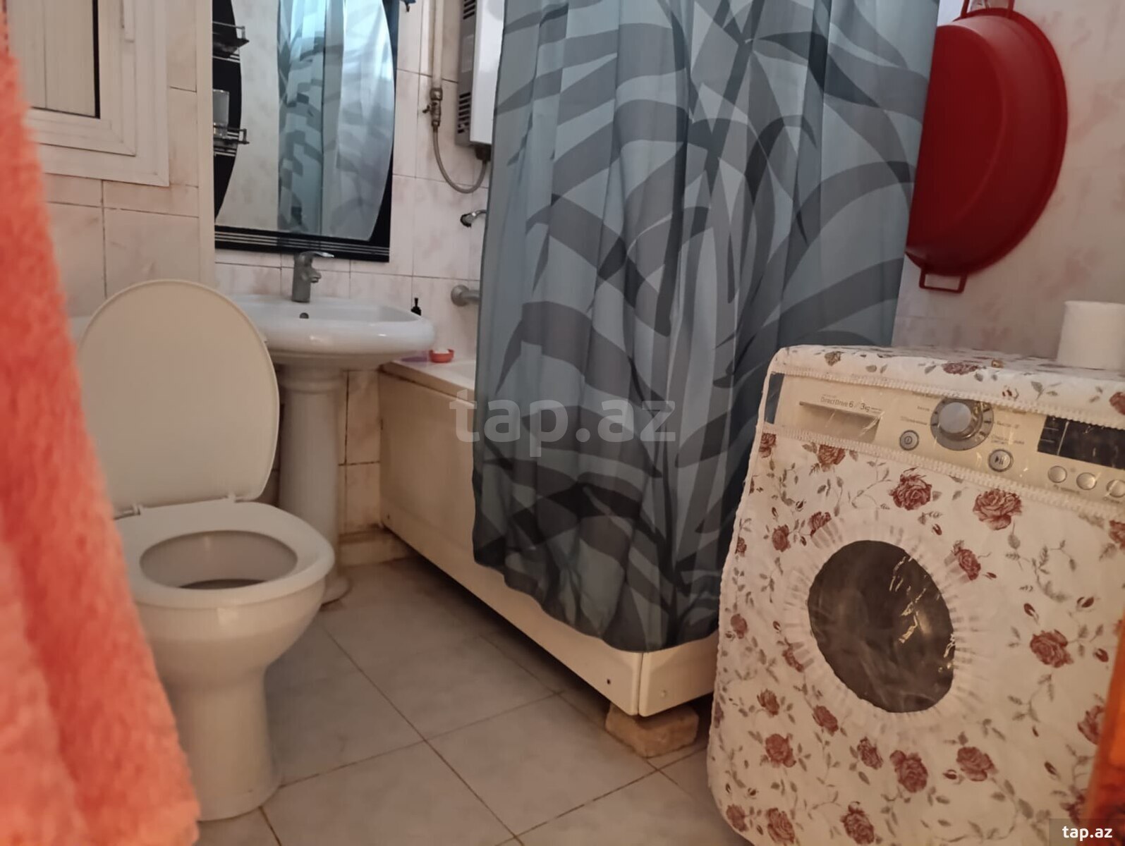 1-otaqlı mənzil kirayə verilir, Bakıxanov qəs., 40 m² (12)