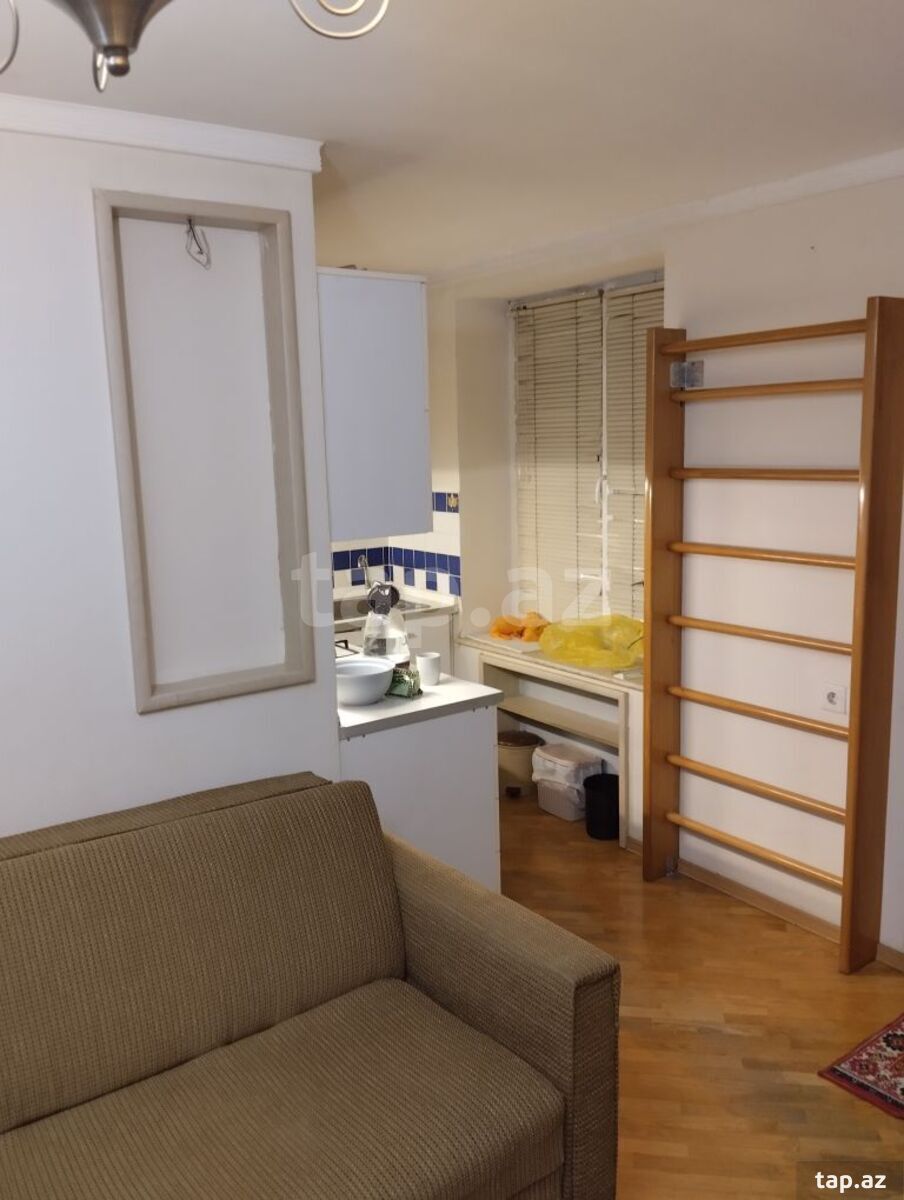 1-otaqlı mənzil kirayə verilir, N.Nərimanov r., 37 m² (7)