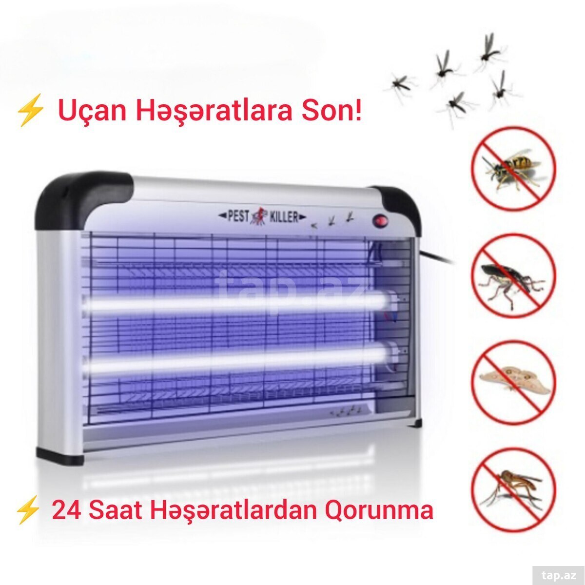 Ağcaqanad və milçək öldürən cihaz