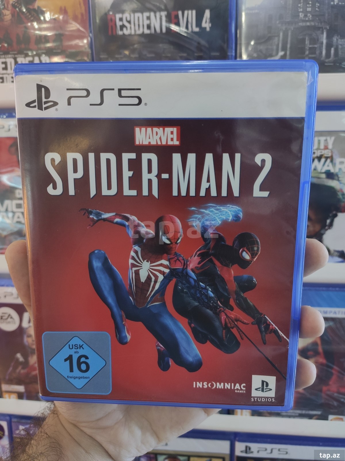 PS5 üçün Spider-man 2 oyunu