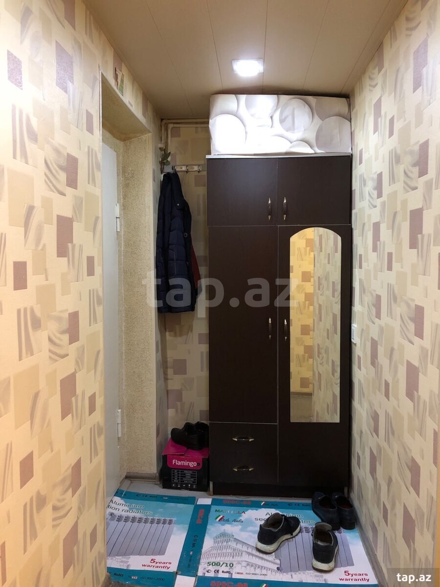 1-otaqlı mənzil kirayə verilir, Neftçilər m., 40 m² (6)