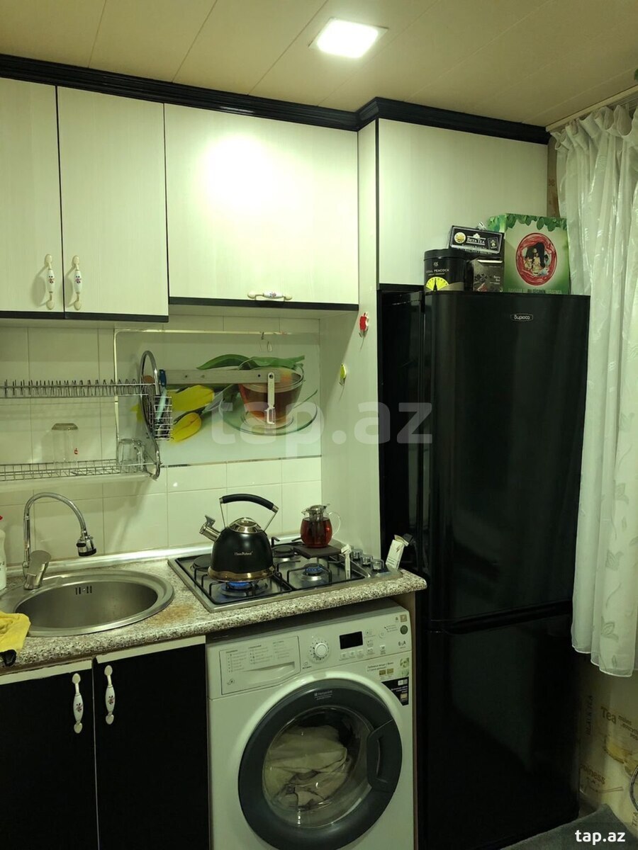 1-otaqlı mənzil kirayə verilir, Neftçilər m., 40 m² (8)