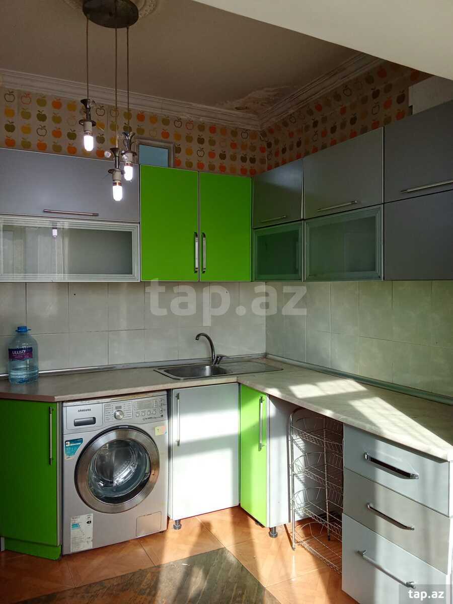 5-otaqlı mənzil kirayə verilir, İnşaatçılar m/s, 110 m² (9)
