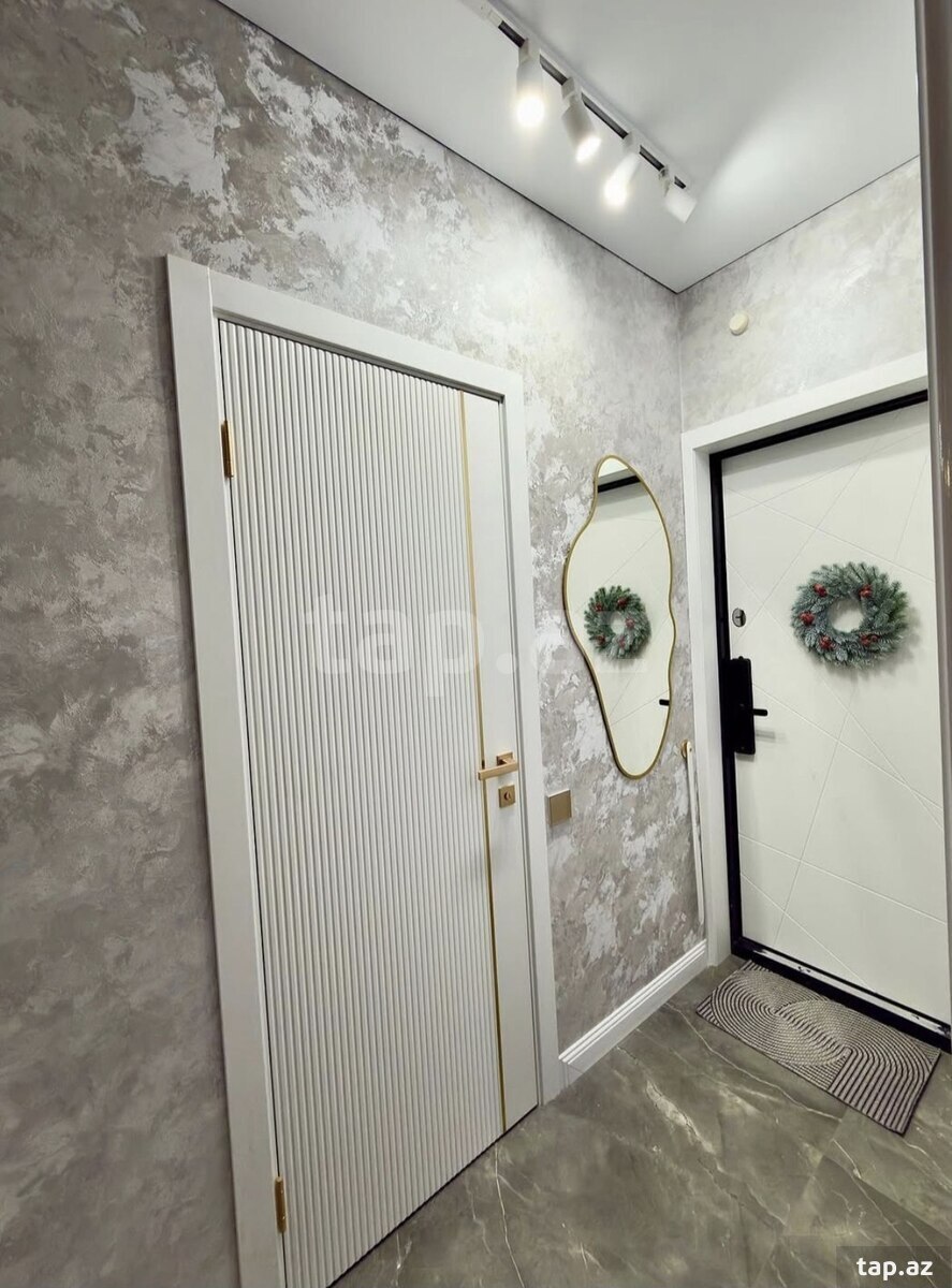 2-otaqlı yeni tikili kirayə verilir, İnşaatçılar m., 75 m² (10)