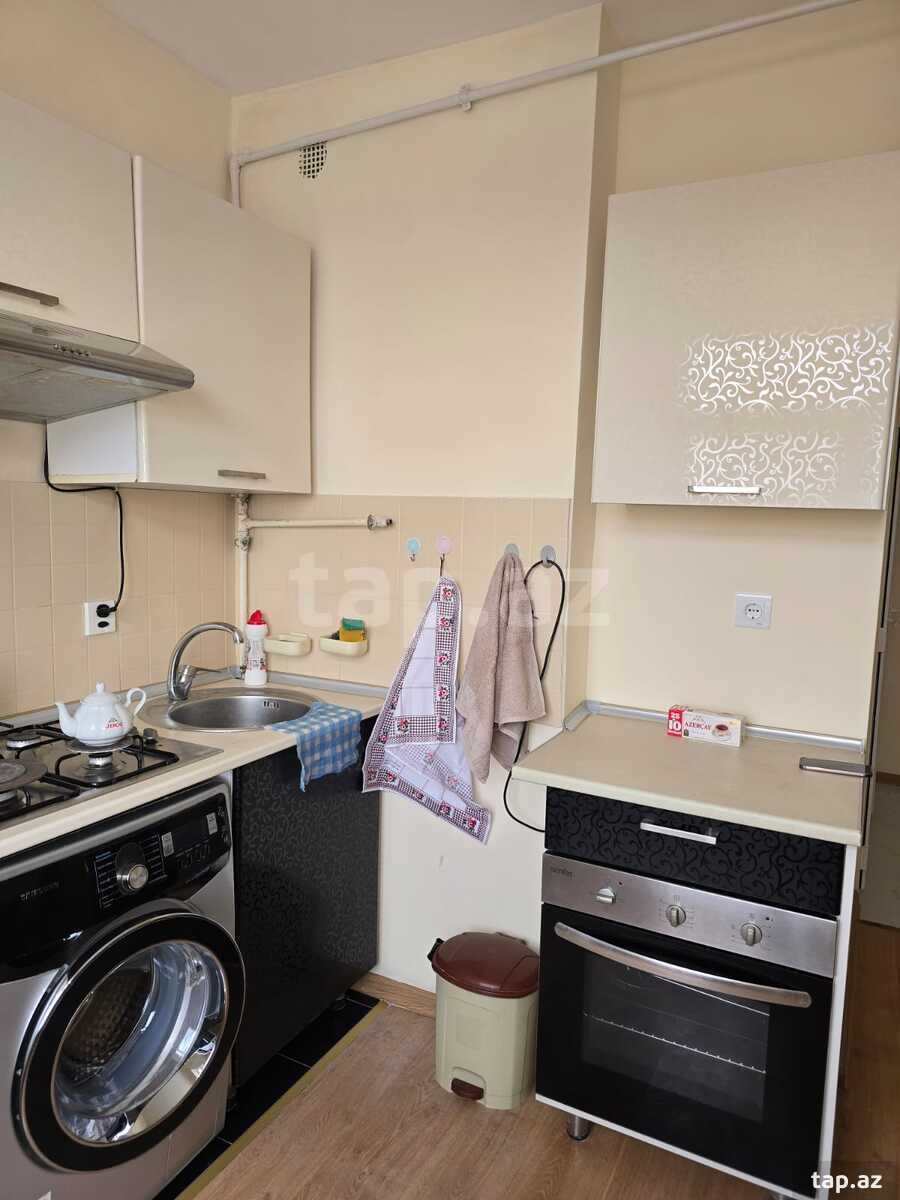 2-otaqlı mənzil kirayə verilir, Qara Qarayev m., 50 m² (6)