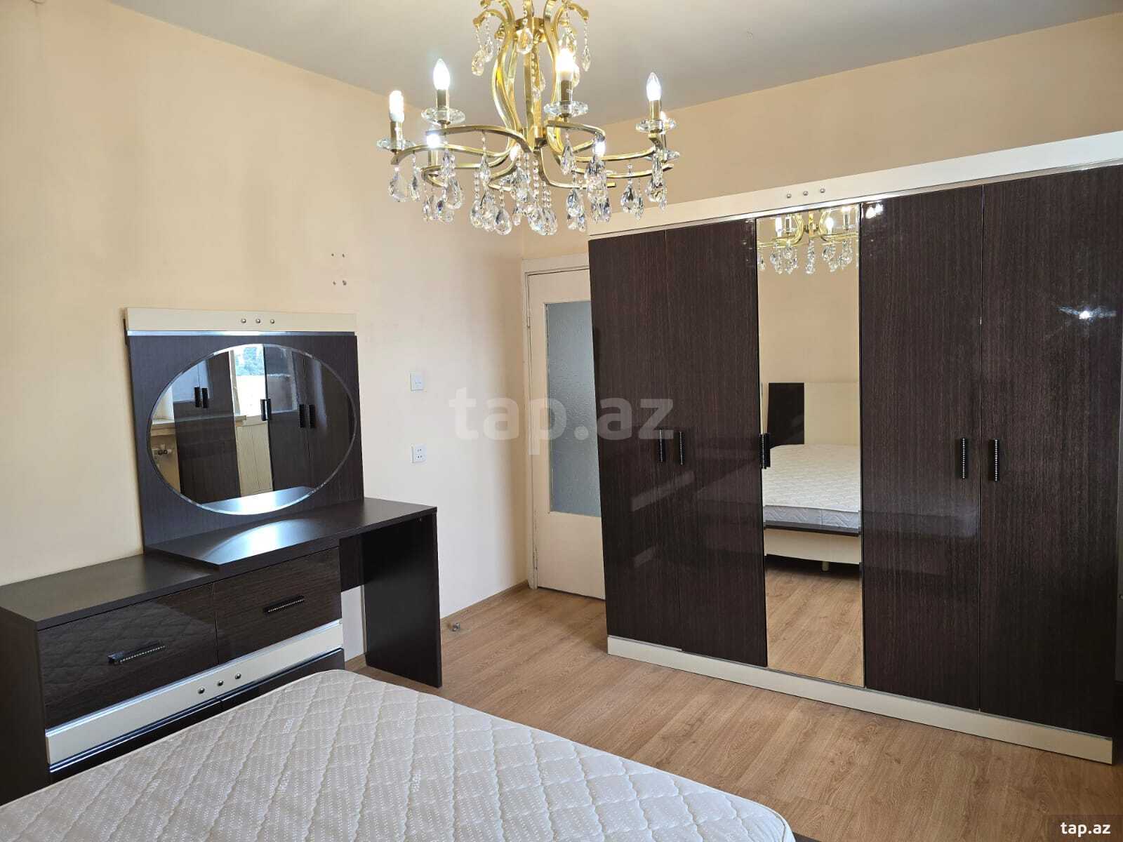 2-otaqlı mənzil kirayə verilir, Qara Qarayev m., 50 m² (10)