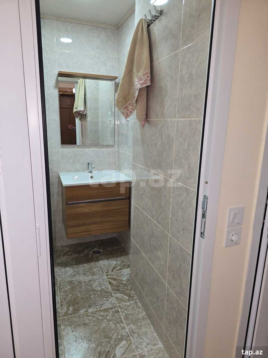 2-otaqlı mənzil kirayə verilir, Qara Qarayev m., 50 m² (8)