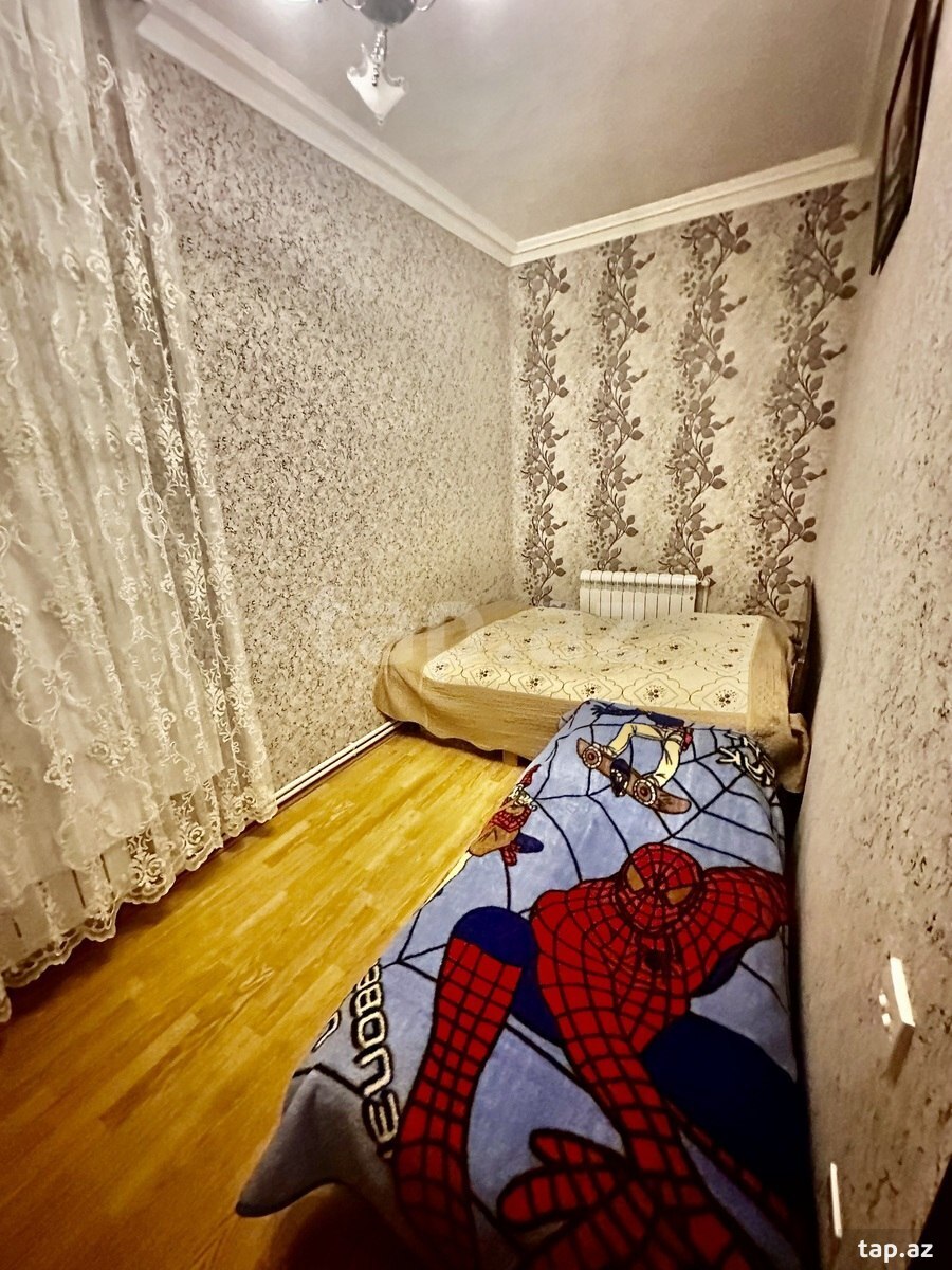 2-otaqlı mənzil kirayə verilir, Qara Qarayev m., 49 m² (9)
