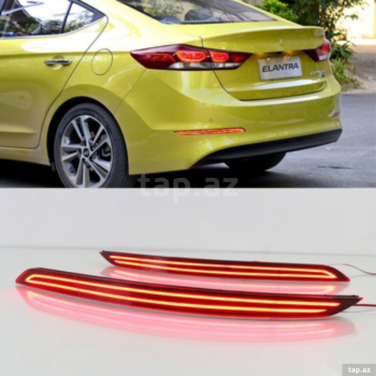 Hyundai Elantra 2016 işıq əksetdiricisi LED