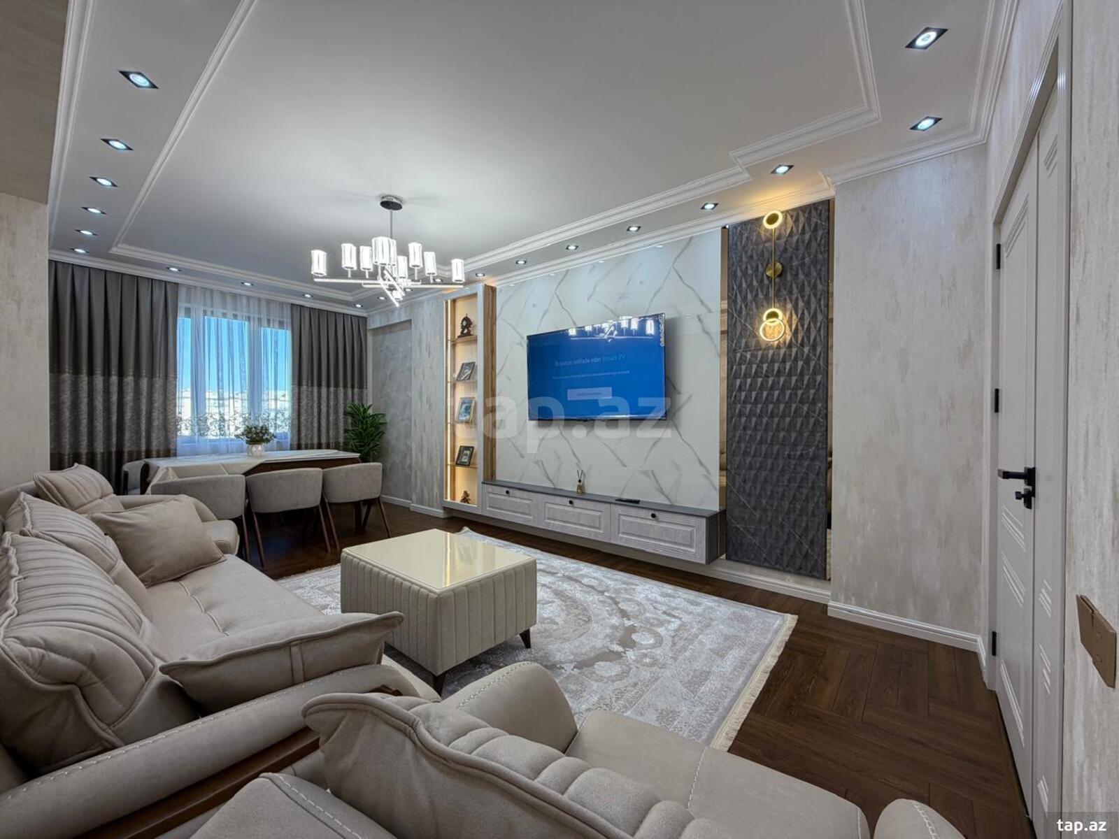 3-otaqlı yeni tikili, Əhmədli m., 108 m² (2)