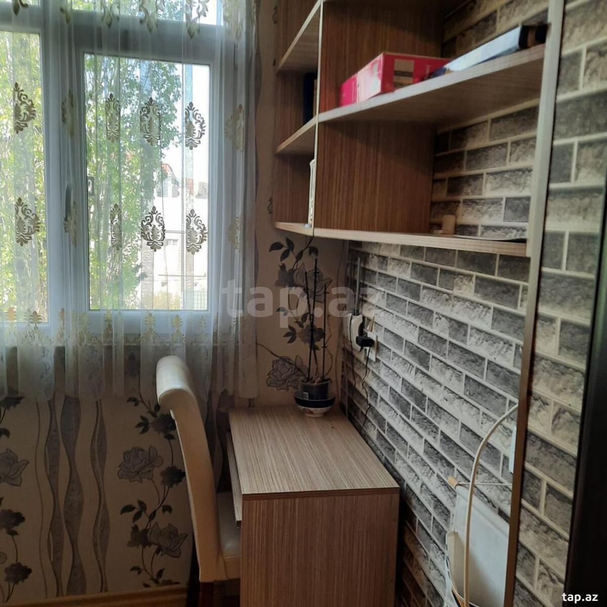2-otaqlı mənzil kirayə verilir, Nəsimi m., 45 m² (9)