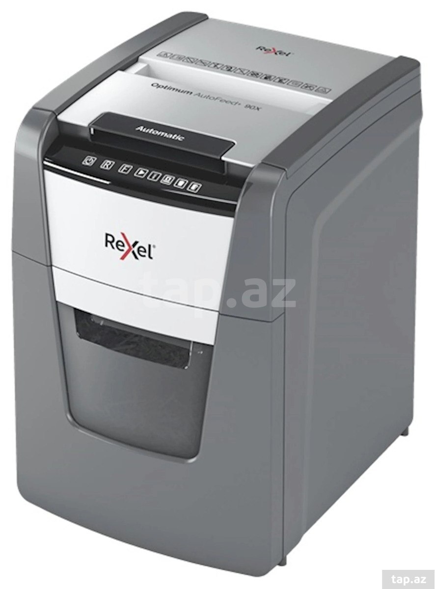 Rexel Optimum AutoFeed+ 90XP P4 kağız doğrayıcı — 1