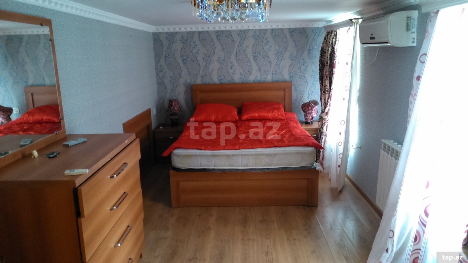 2-otaqlı mənzil kirayə verilir, Sahil m., 44 m² (6)