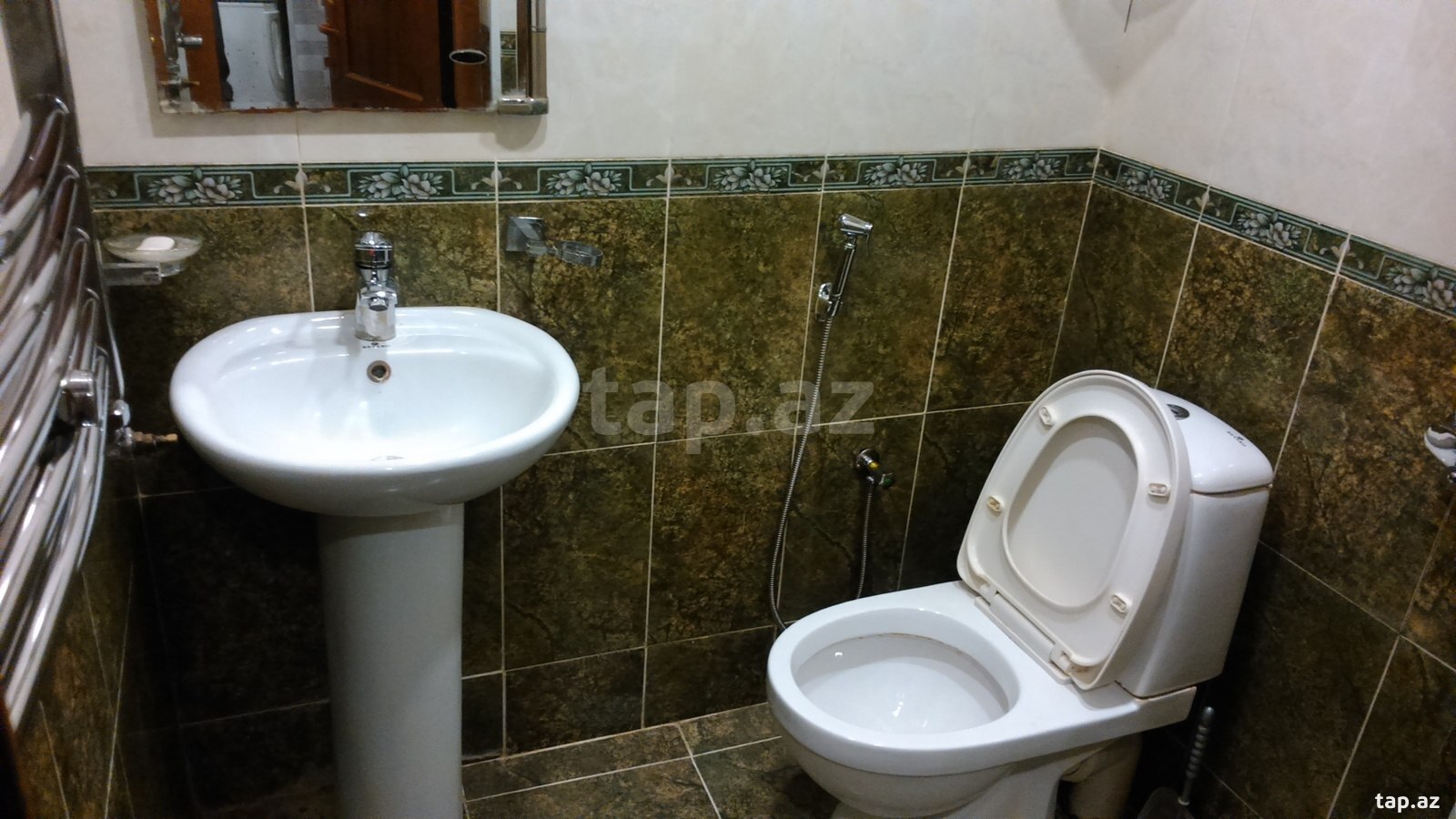 2-otaqlı mənzil kirayə verilir, Sahil m., 44 m² (13)