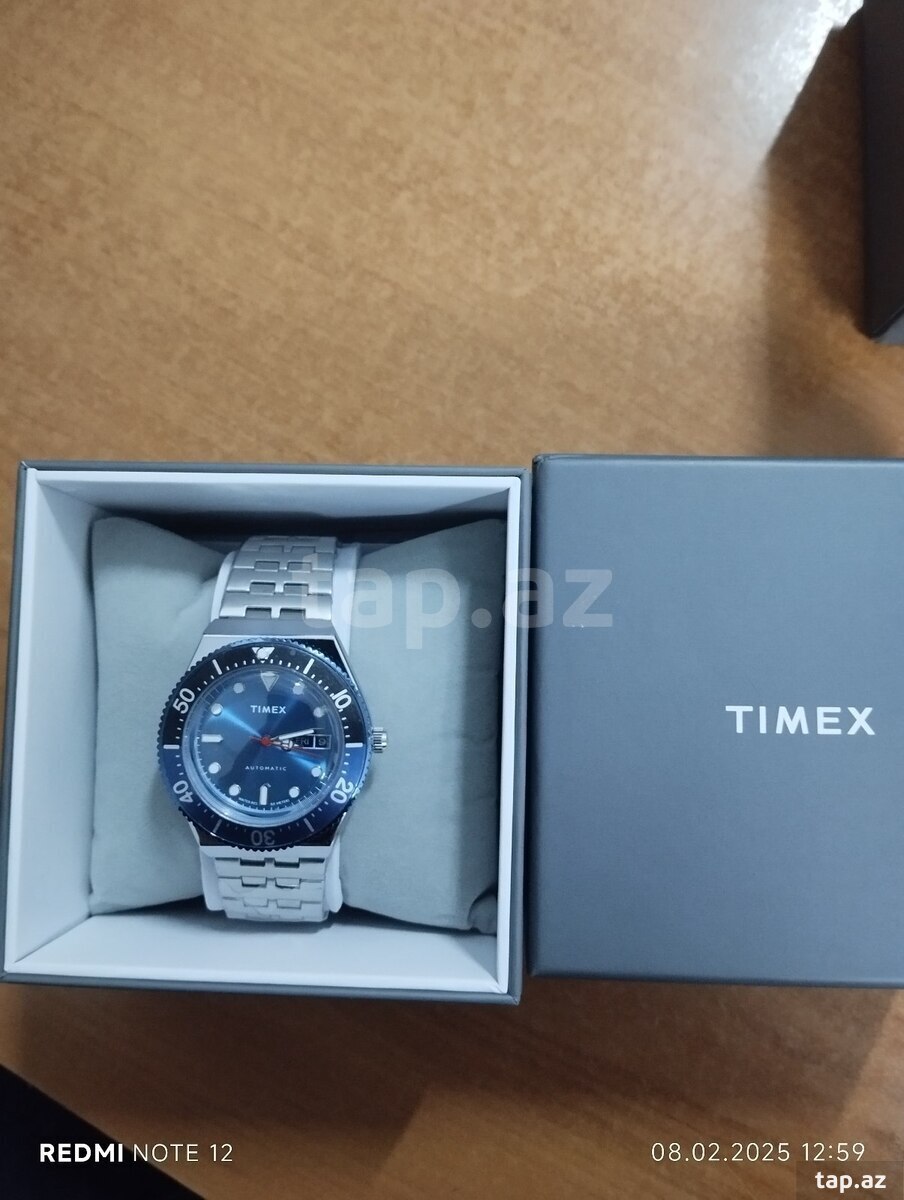 Timex M79 Batman Blue Dial qol saatı (4)