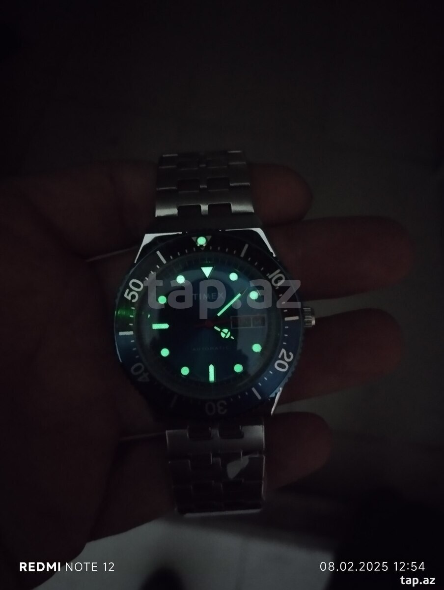 Timex M79 Batman Blue Dial qol saatı (3)
