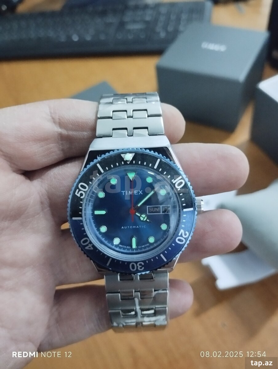 Timex M79 Batman Blue Dial qol saatı (7)