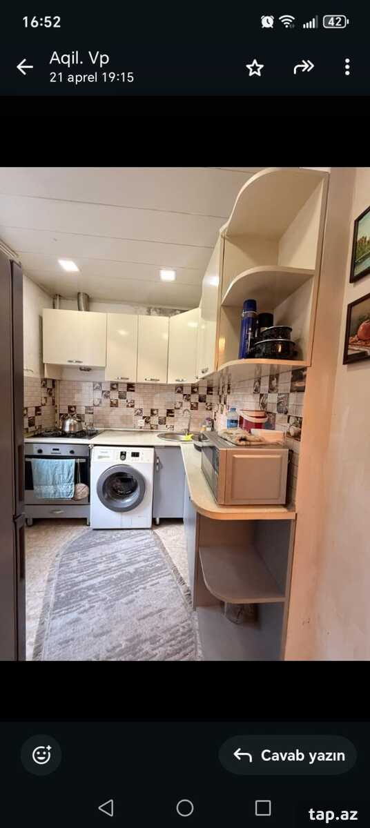 2-otaqlı mənzil kirayə verilir, M.Əcəmi m., 65 m² (4)