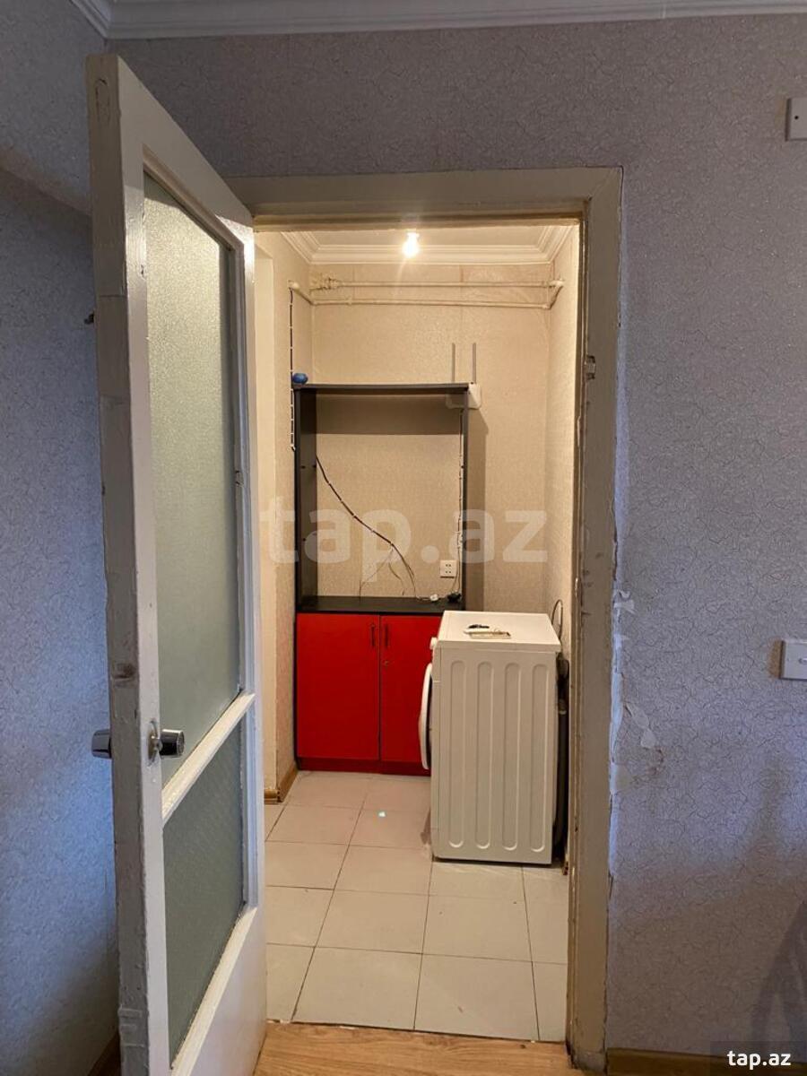 2-otaqlı mənzil kirayə verilir, İnşaatçılar m., 31 m² (19)