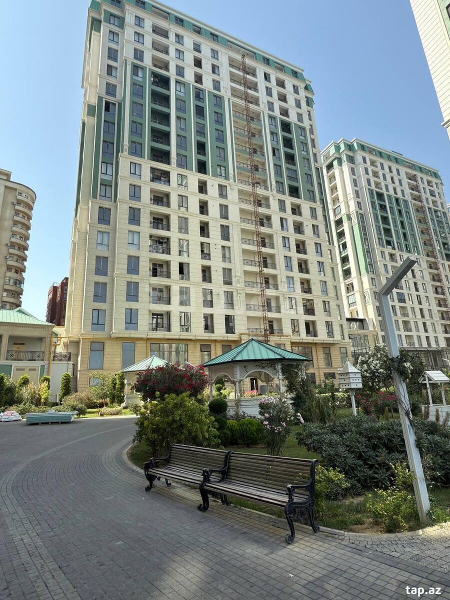 3-otaqlı yeni tikili, Nərimanov r., 134 m²