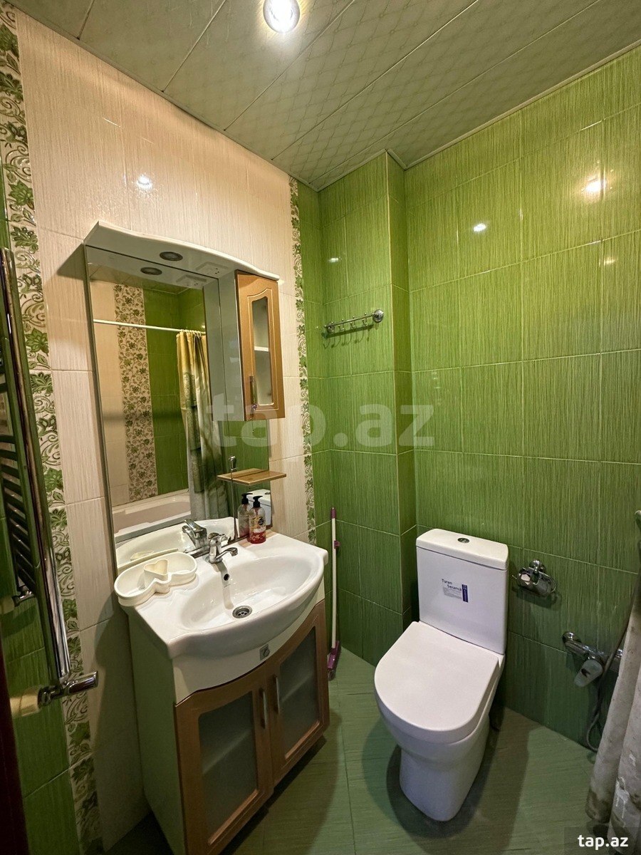 2-otaqlı mənzil kirayə verilir, 8 Noyabr m., 60 m² (12)