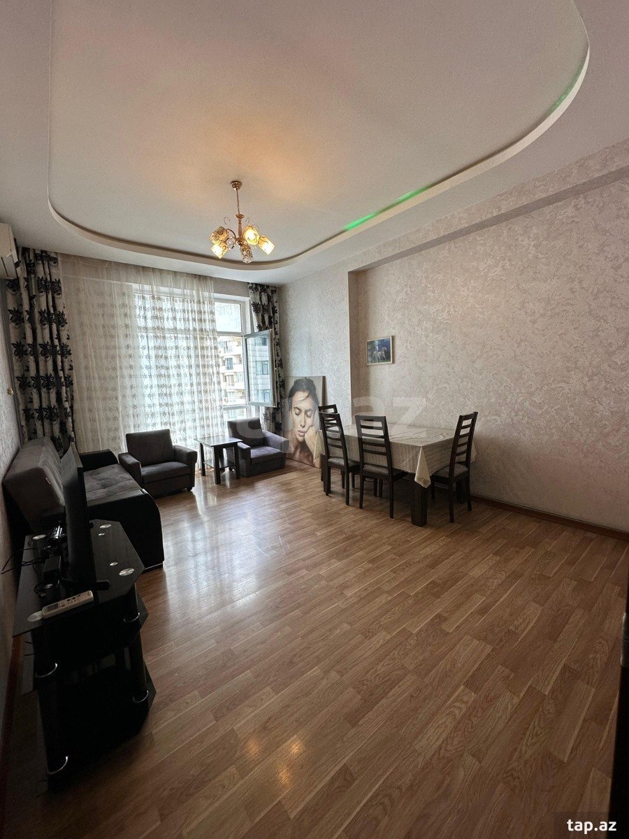 2-otaqlı mənzil kirayə verilir, 8 Noyabr m., 60 m² (2)