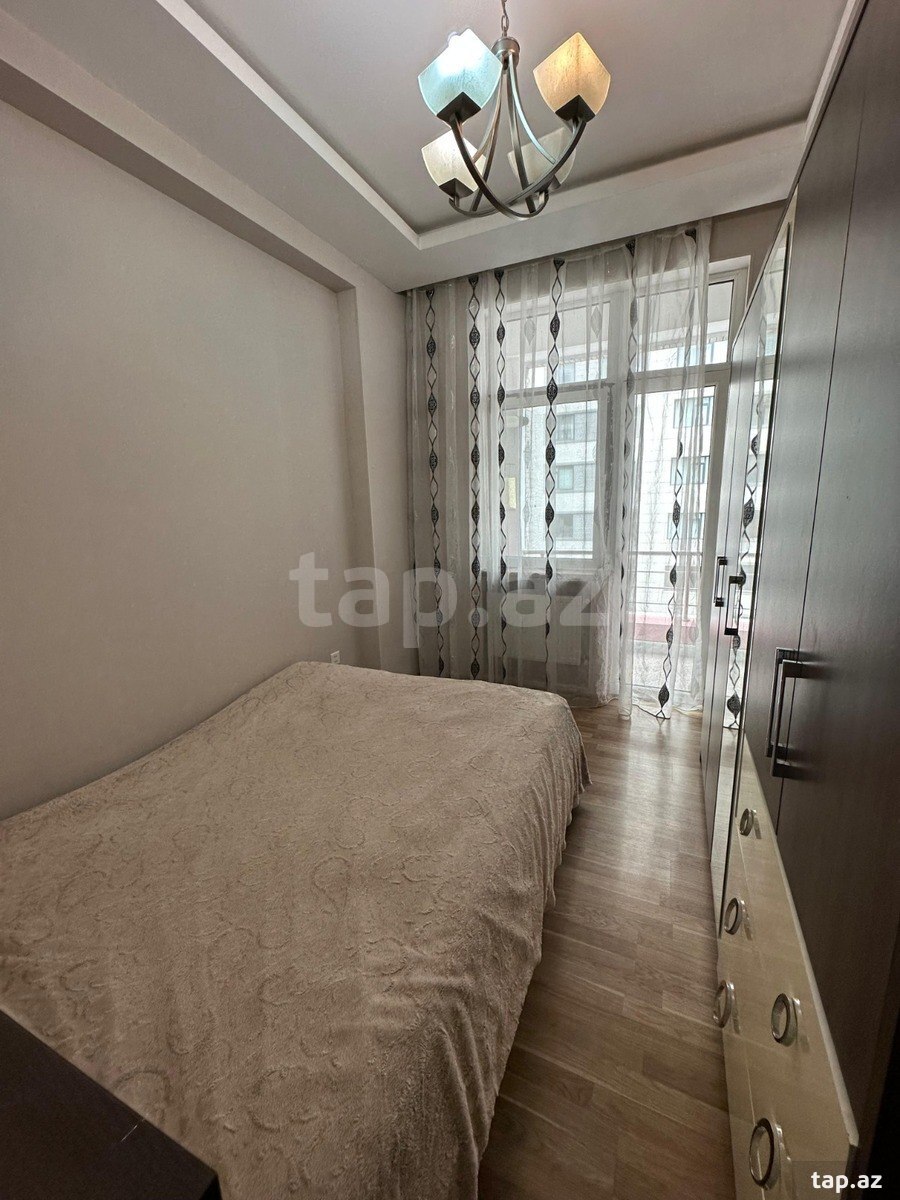 2-otaqlı mənzil kirayə verilir, 8 Noyabr m., 60 m² (5)