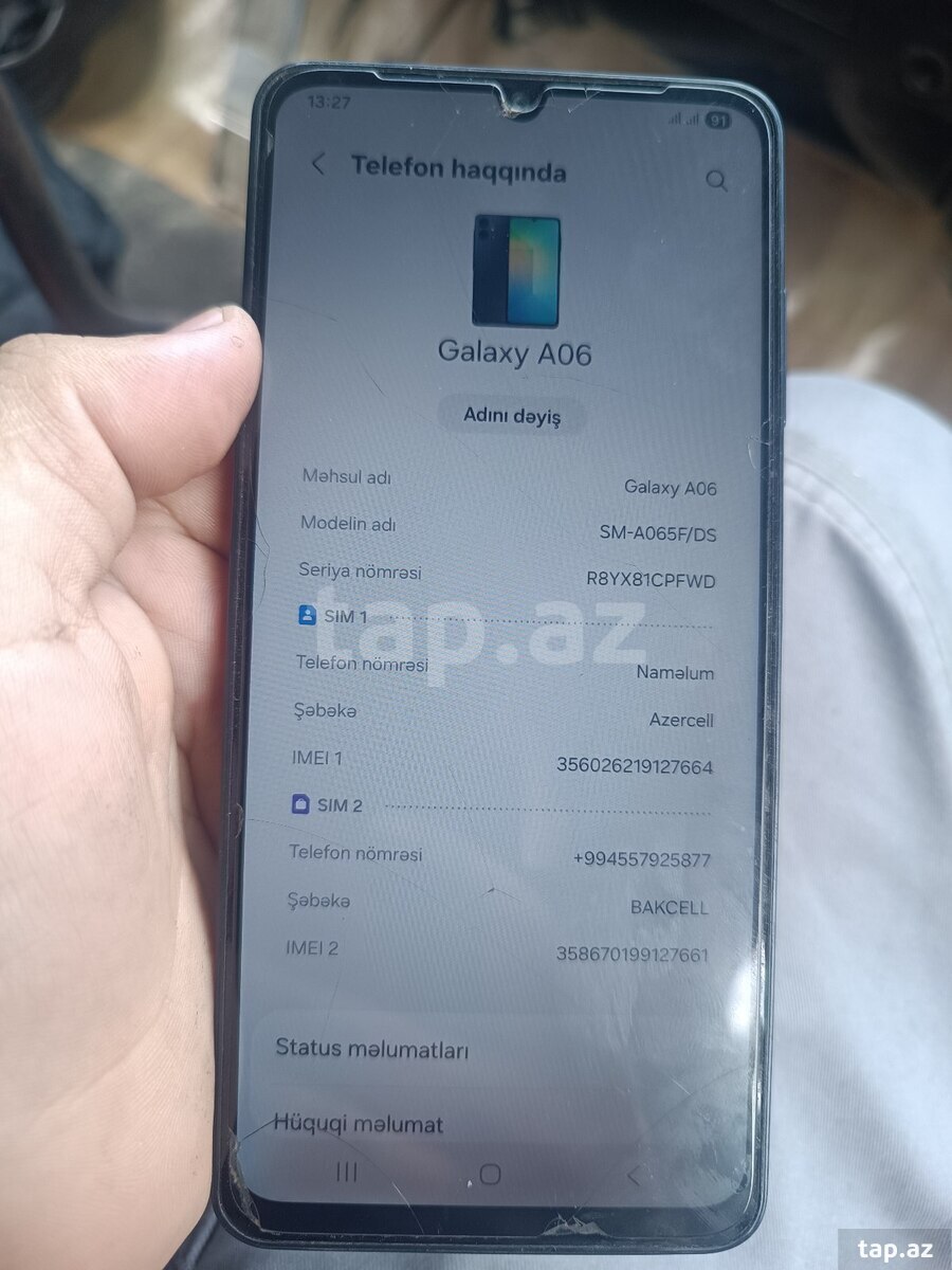 Samsung Galaxy A06 Black 64GB/4GB