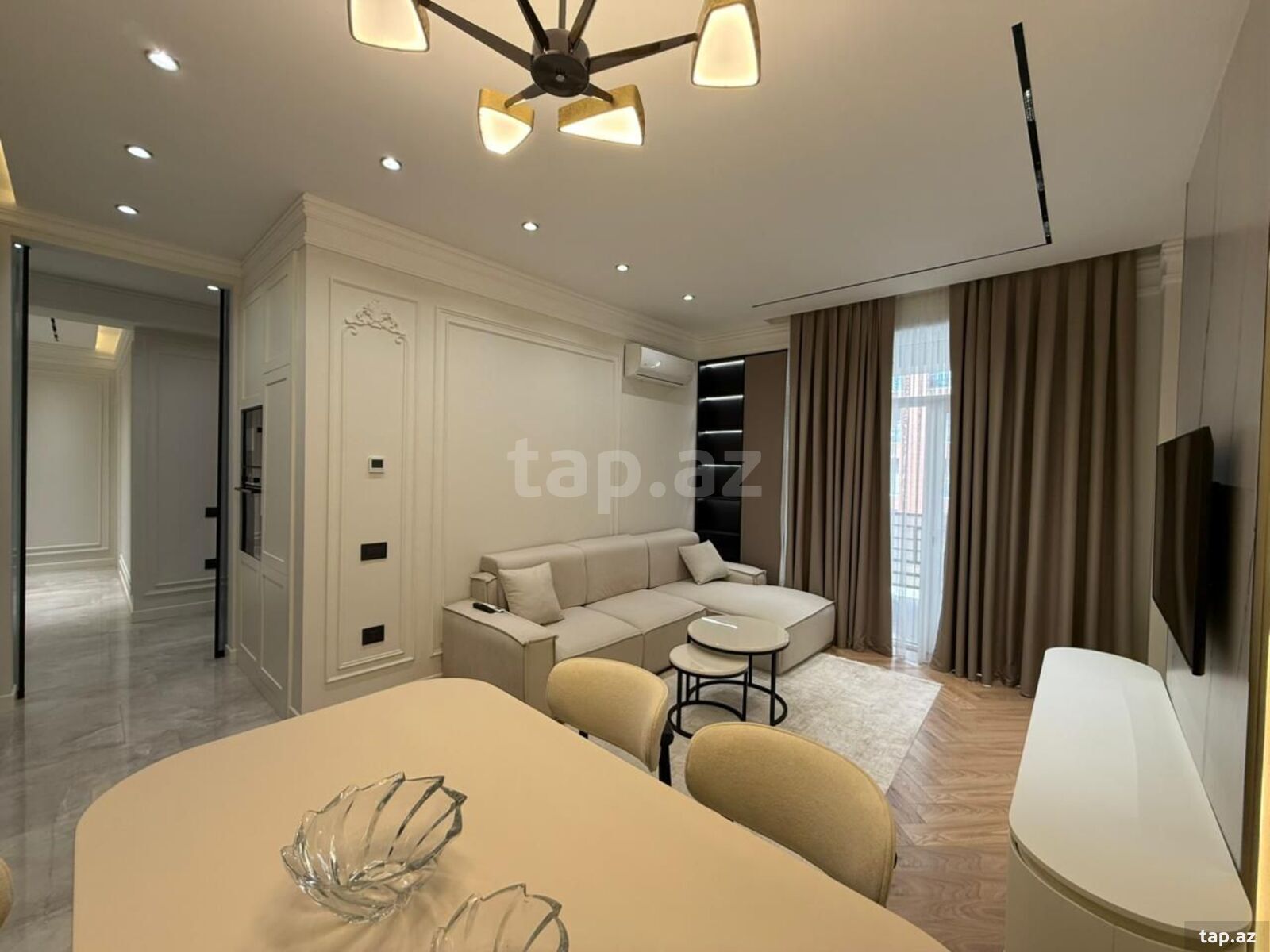 3-otaqlı yeni tikili, Azadlıq pr., 92 m²