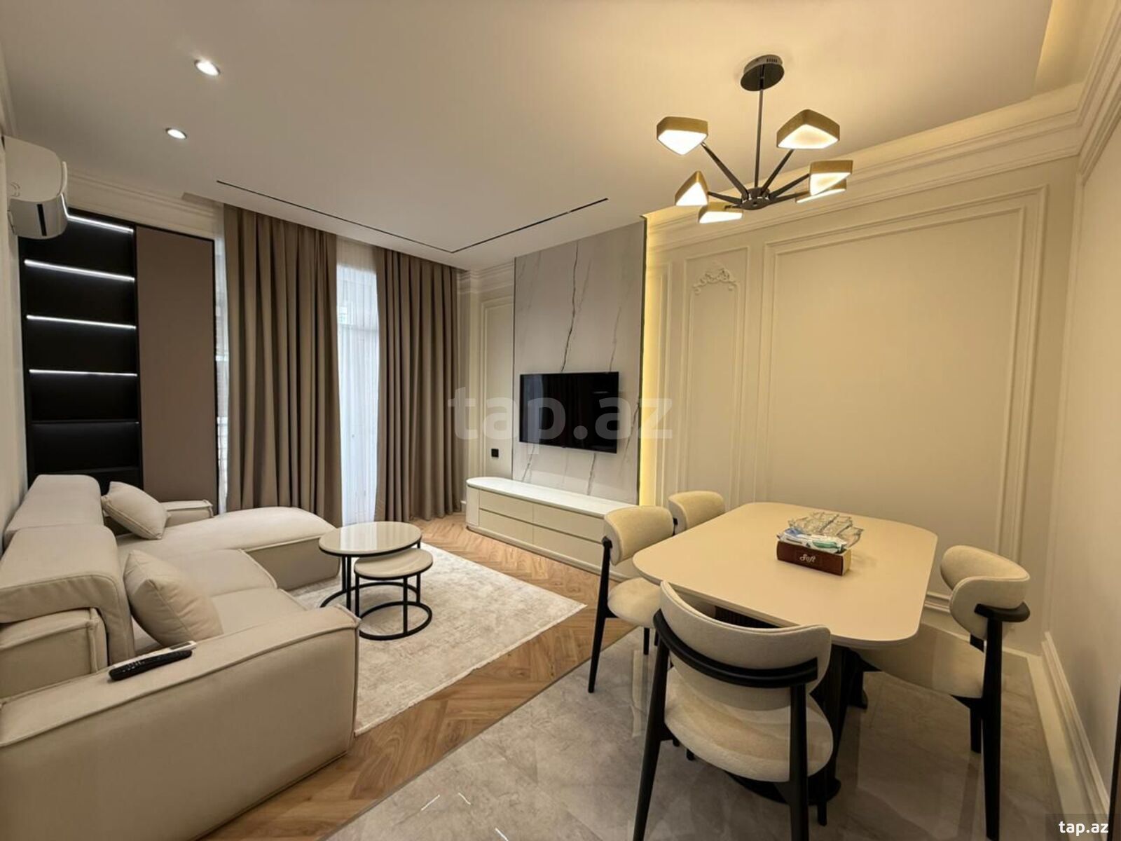 3-otaqlı yeni tikili, Azadlıq pr., 92 m² (2)