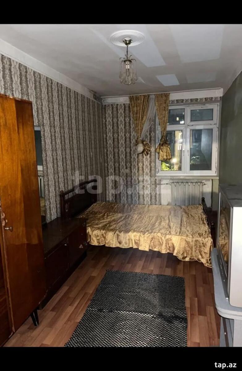 2-otaqlı mənzil kirayə verilir, Nərimanov m., 50 m² (2)