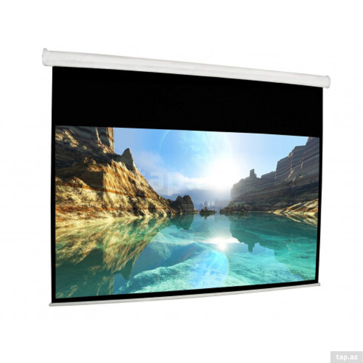 Elektrik proyektor ekranı E200 200x200 sm — 1