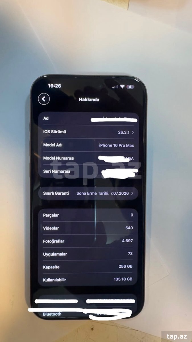 Apple iPhone 16 Pro Max Natural Titanium 256GB/8GB