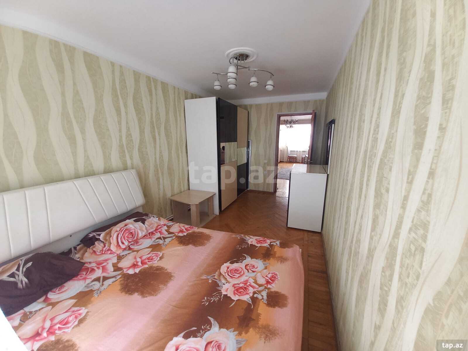 2-otaqlı mənzil kirayə verilir, İnşaatçılar m., 60 m² (3)
