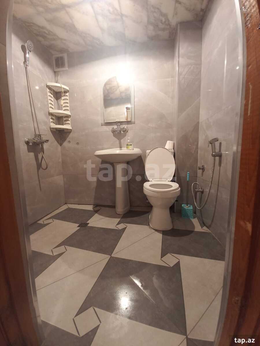 2-otaqlı mənzil kirayə verilir, İnşaatçılar m., 60 m² (12)