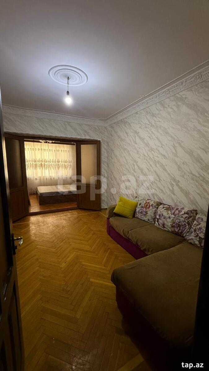 2-otaqlı mənzil kirayə verilir, Nizami m., 80 m² (5)