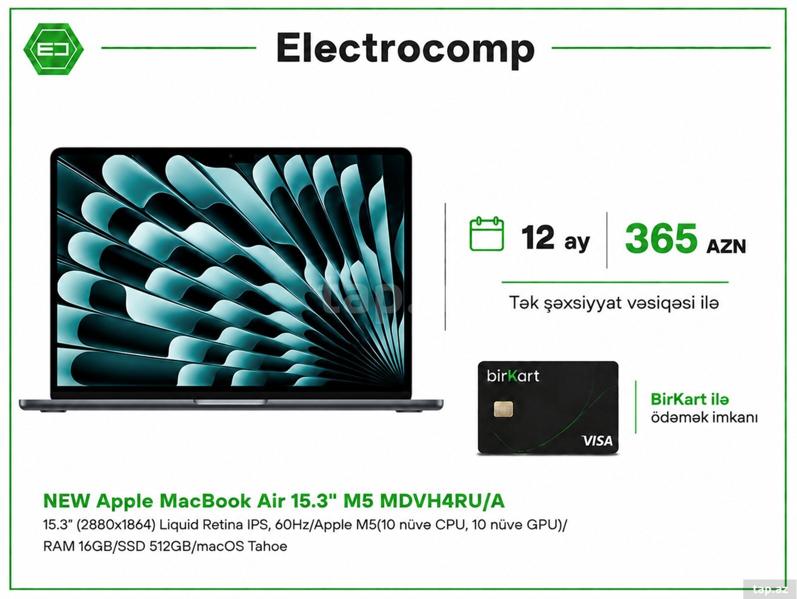 Apple MacBook Air 15.3" M5