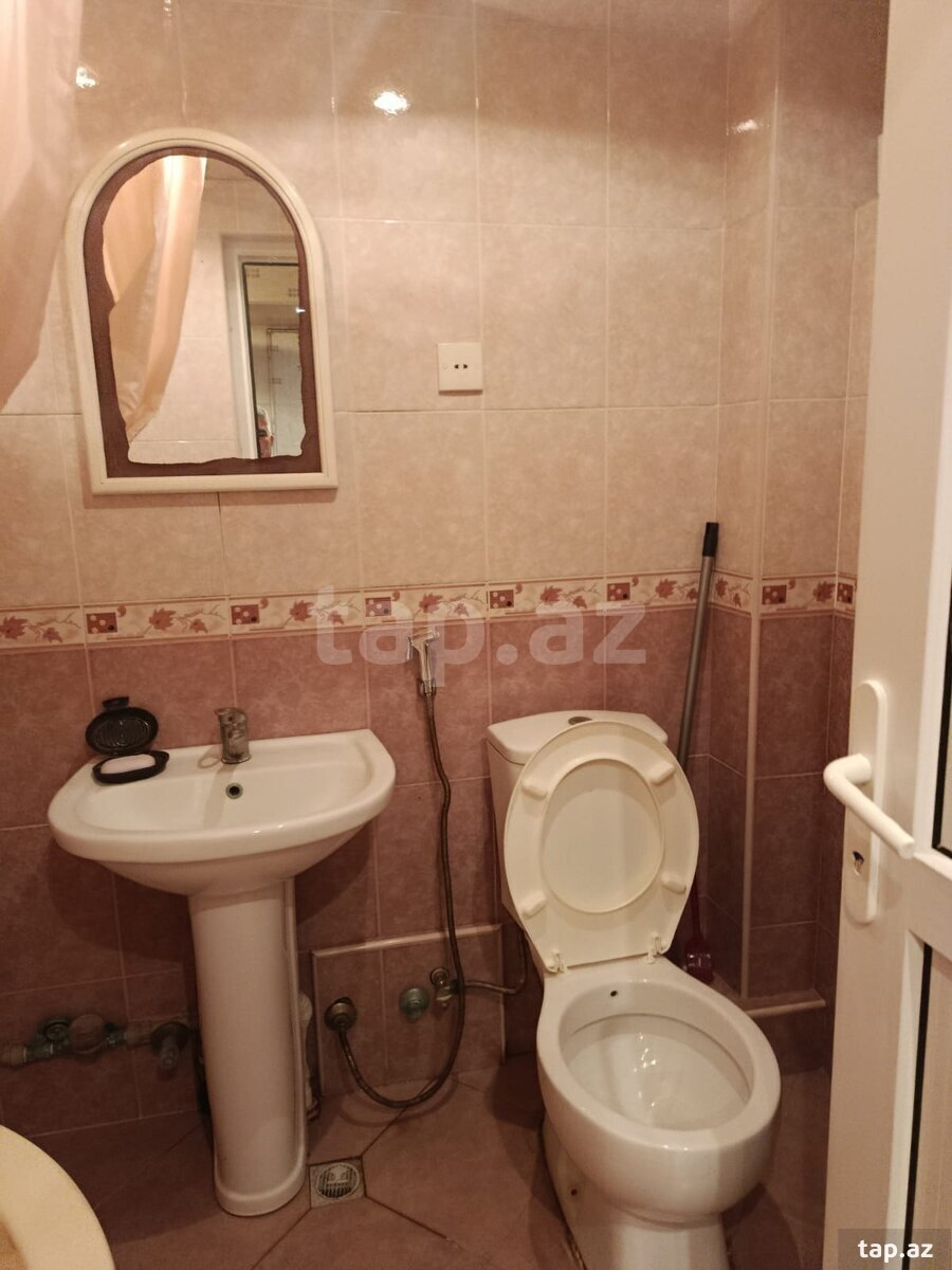 2-otaqlı mənzil kirayə verilir, Nərimanov r., 55 m² (9)