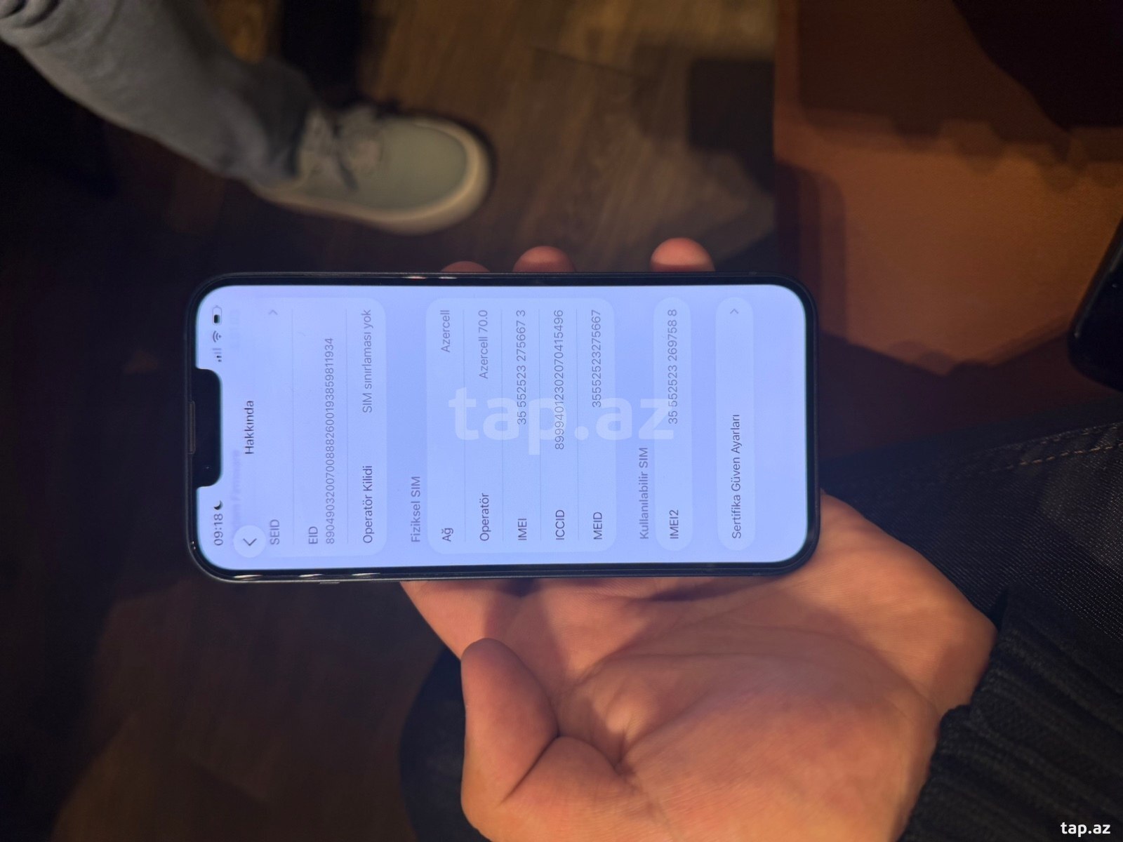 Apple iPhone 13 Blue 128GB/4GB (8)