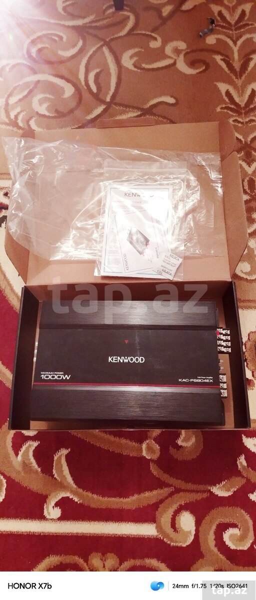 Kenwood 1000 səsgücləndiricisi (2)