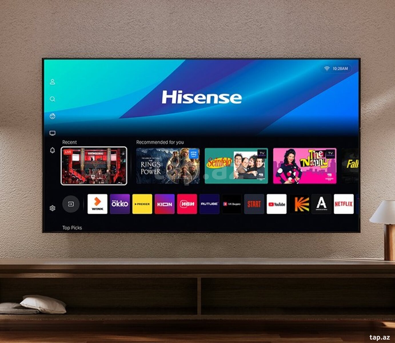 Televizor Hisense Smart 109 sm 4 K UHD 2026