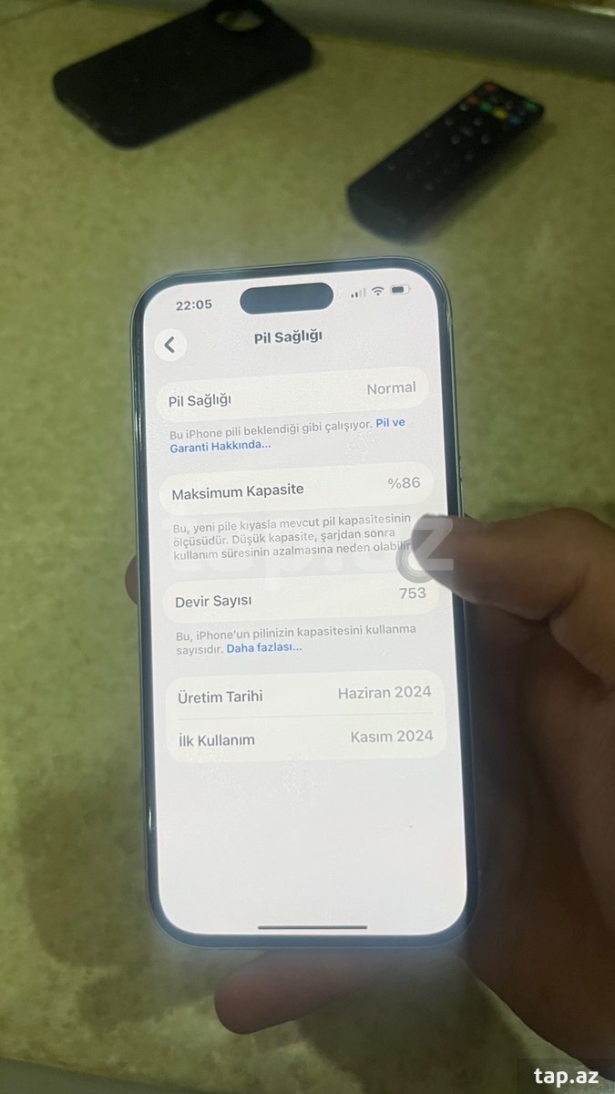 Apple iPhone 15 Blue 128GB/6GB (7)