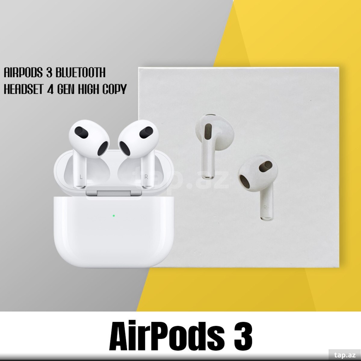 Airpods 3 Gen 4 High Copy