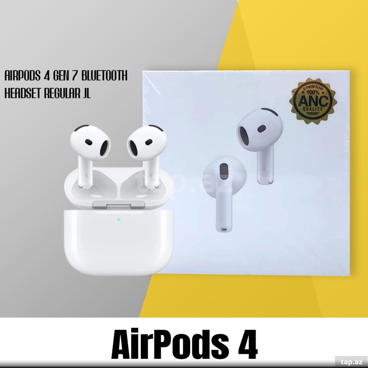 Airpods 4 ANC Gen 7 Regular JL
